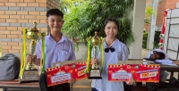 S__18890763_0.jpg - นักเรียนโรงเรียนบ้านหนองโค้งคว้ารางวัลจากการแข่งขันร้องเพลง  งานวันเปิดโลกกิจกรรมการเรียนรู้สู่สมรรถนะวิชาชีพ | https://bannongkong.ac.th